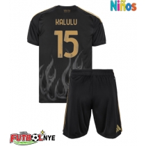 Camiseta Juventus Pierre Kalulu #15 Tercera Equipación para niños 2026-27 manga corta (+ pantalones cortos)